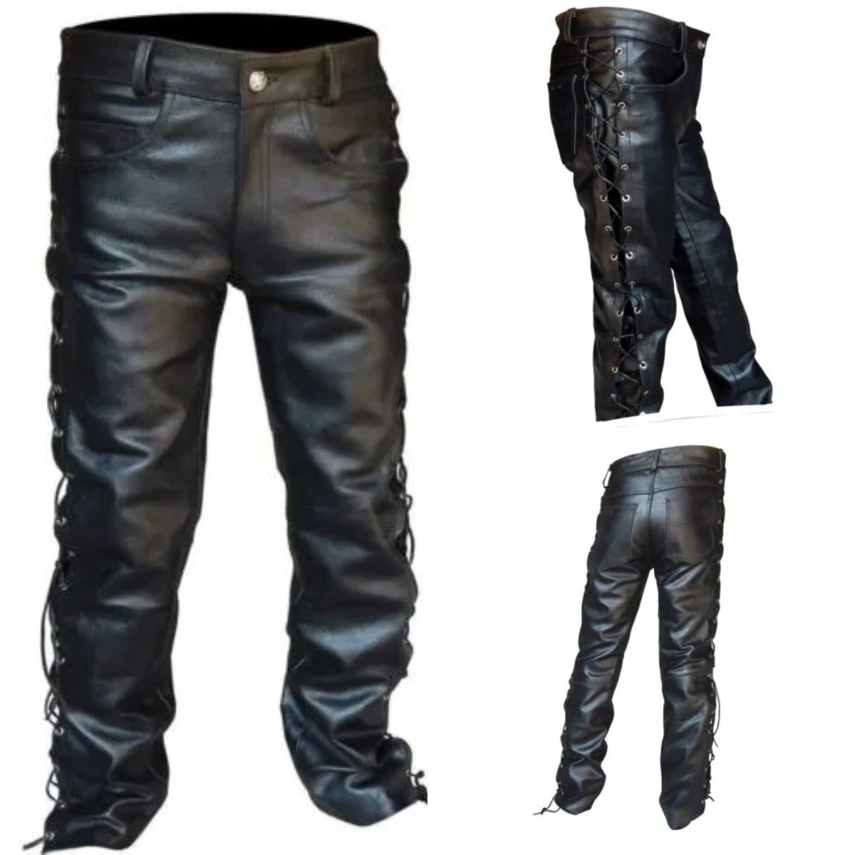 Retro Gaming Us - Mittelalterliche Hosen für Herren, Gothic Lange