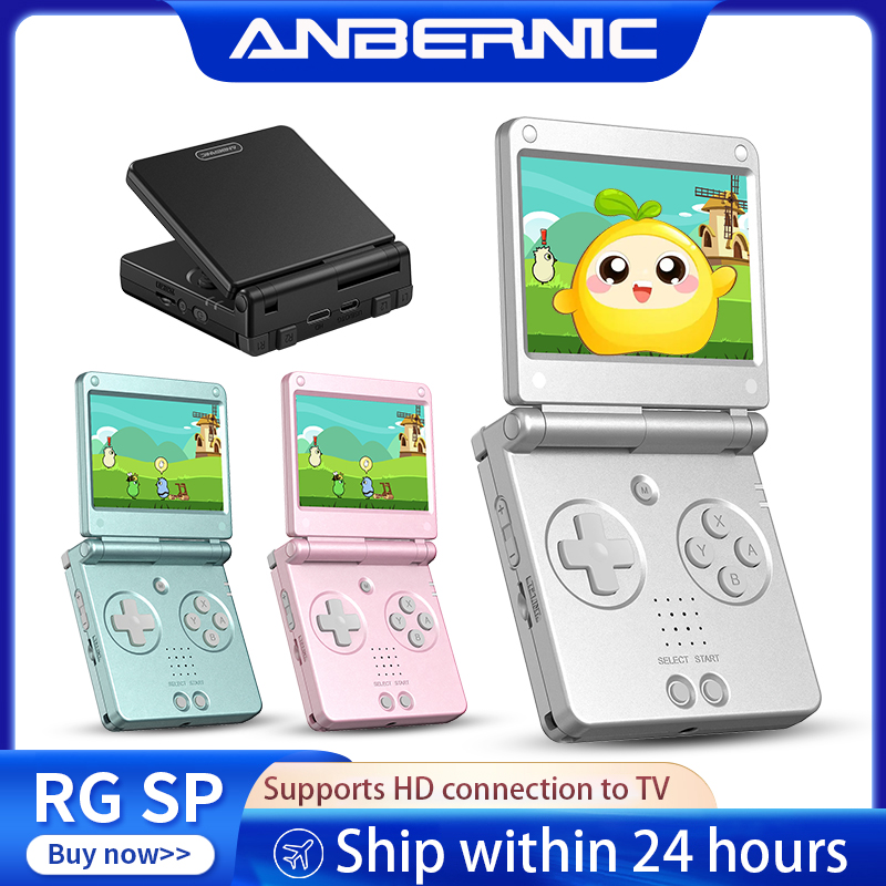 Retro Gaming Tablet - Anbernic RGSP Flip Retro Handheld-Spielkonsole Linux