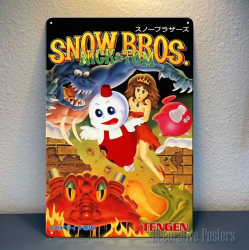 Retro Gaming Us - p1, Snow Bros Nick&Tom Retro Tengen