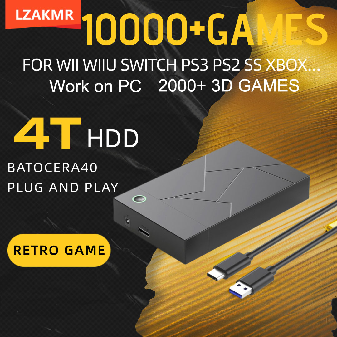 Retro Gaming GameForge 4 TB Ba – Retro Gaming Hdd Bewertung und Preis