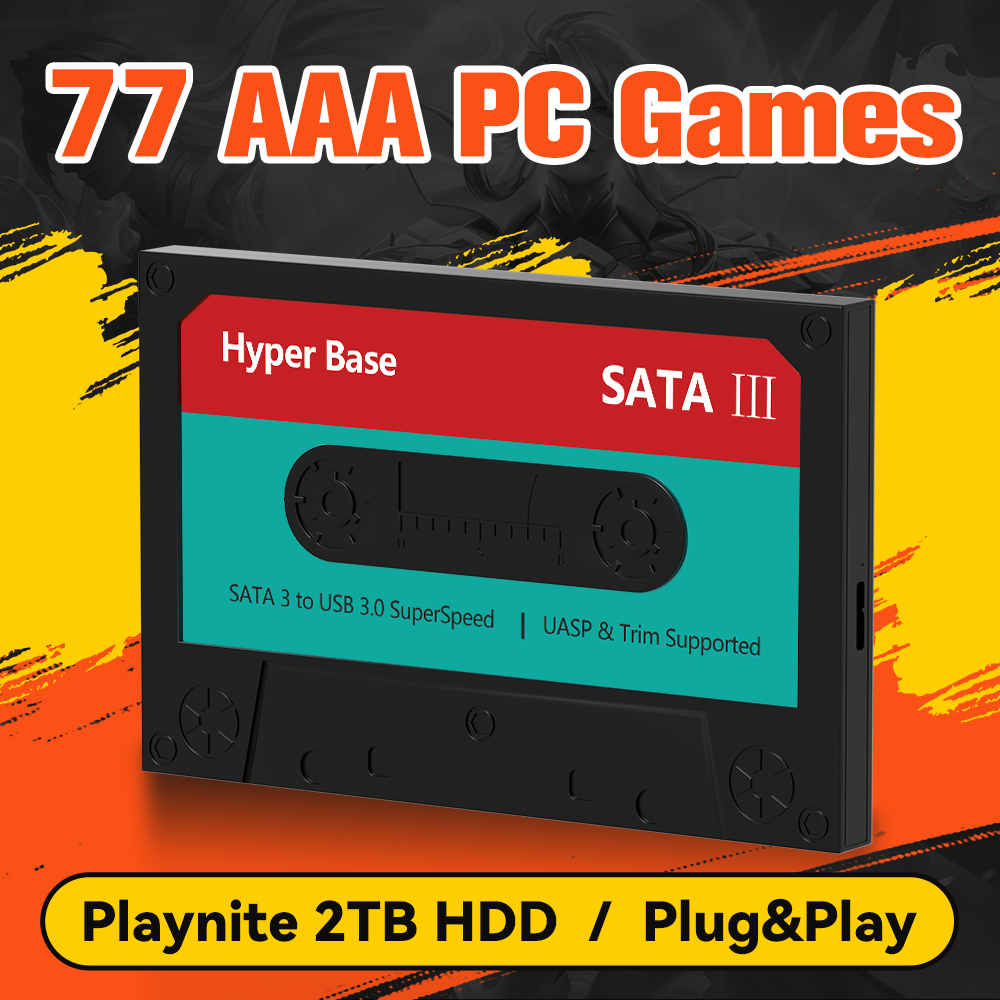 Playnite 2TB Gaming-Festplatte – Retro Gaming Emulator Pc Bewertung und Preis