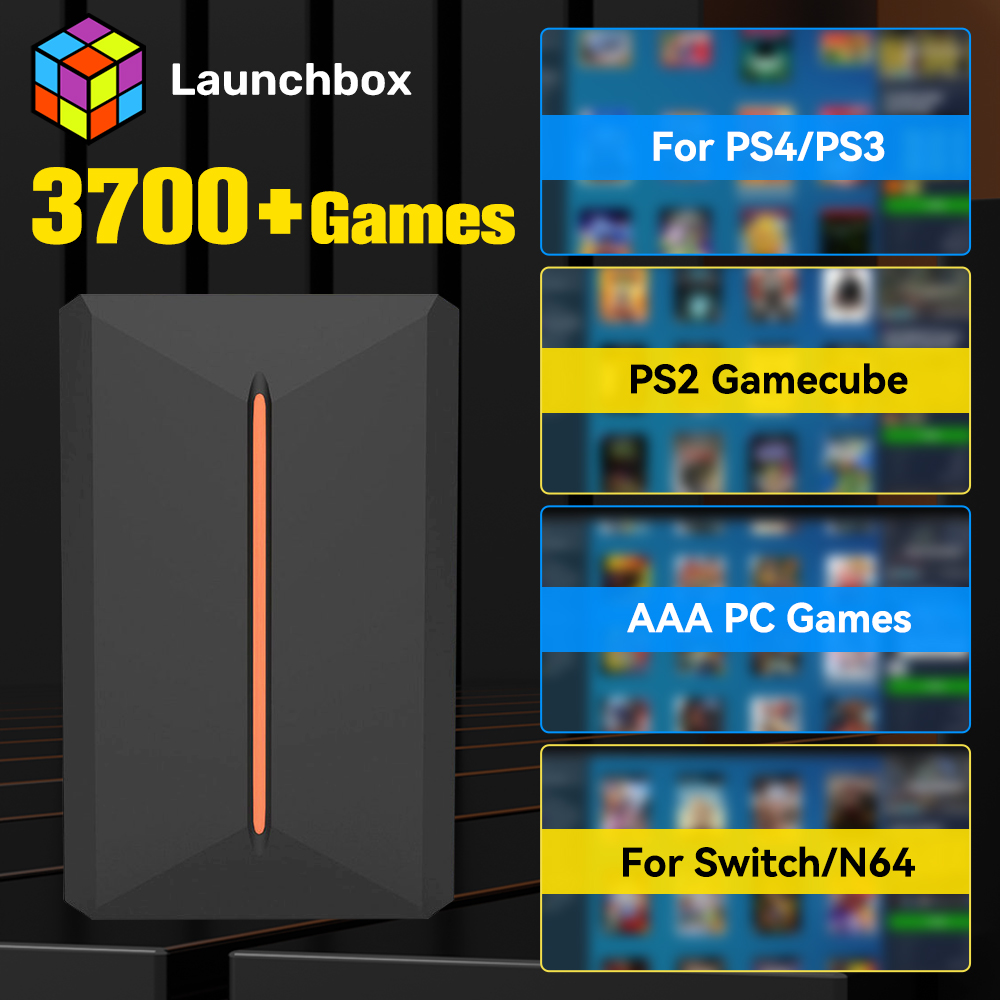 Launchbox 500 GB externe Spiel – Retro Gaming Hdd Bewertung und Preis