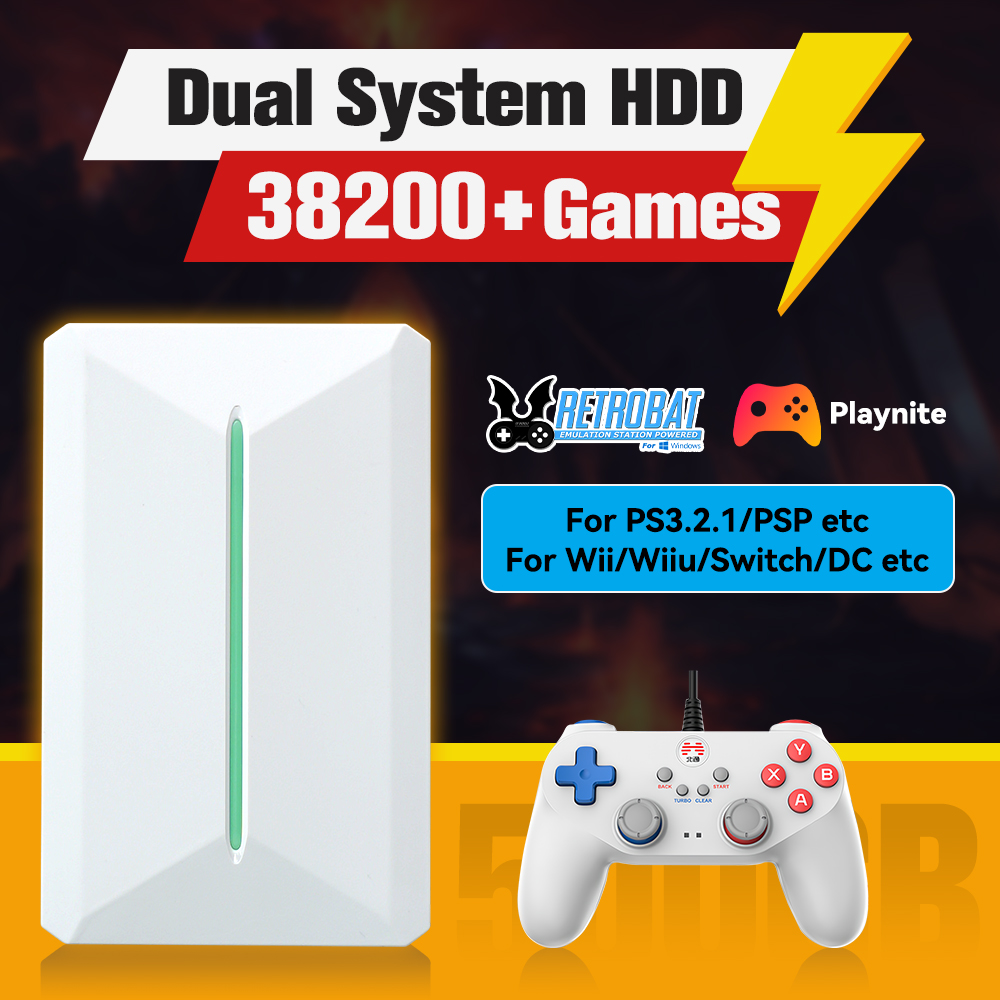 Retrobat&Playnite System HDD R – Retro Gaming Hdd Bewertung und Preis
