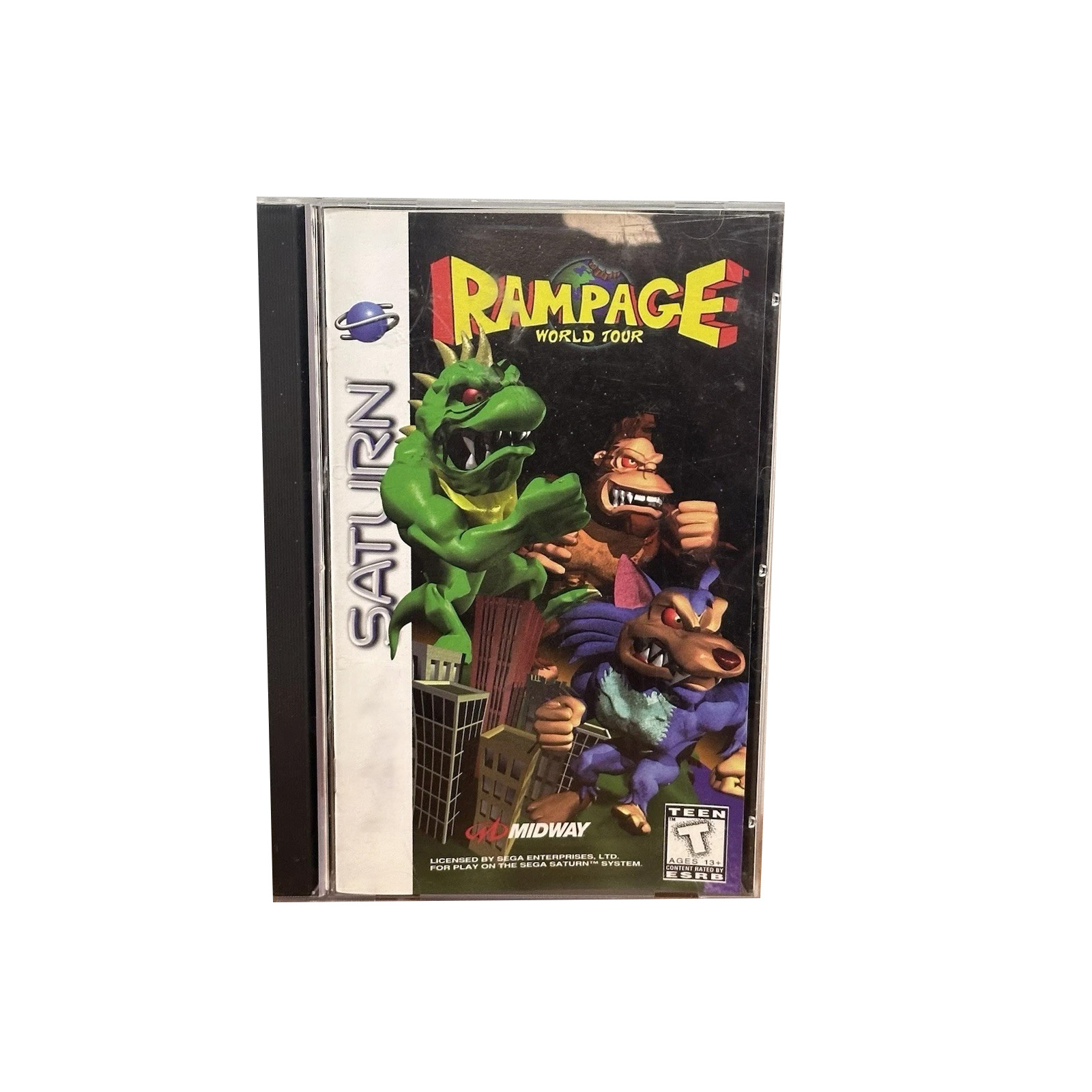 Saturn Copy Disc Game Rampage  – Retro Gaming Consoles Bewertung und Preis