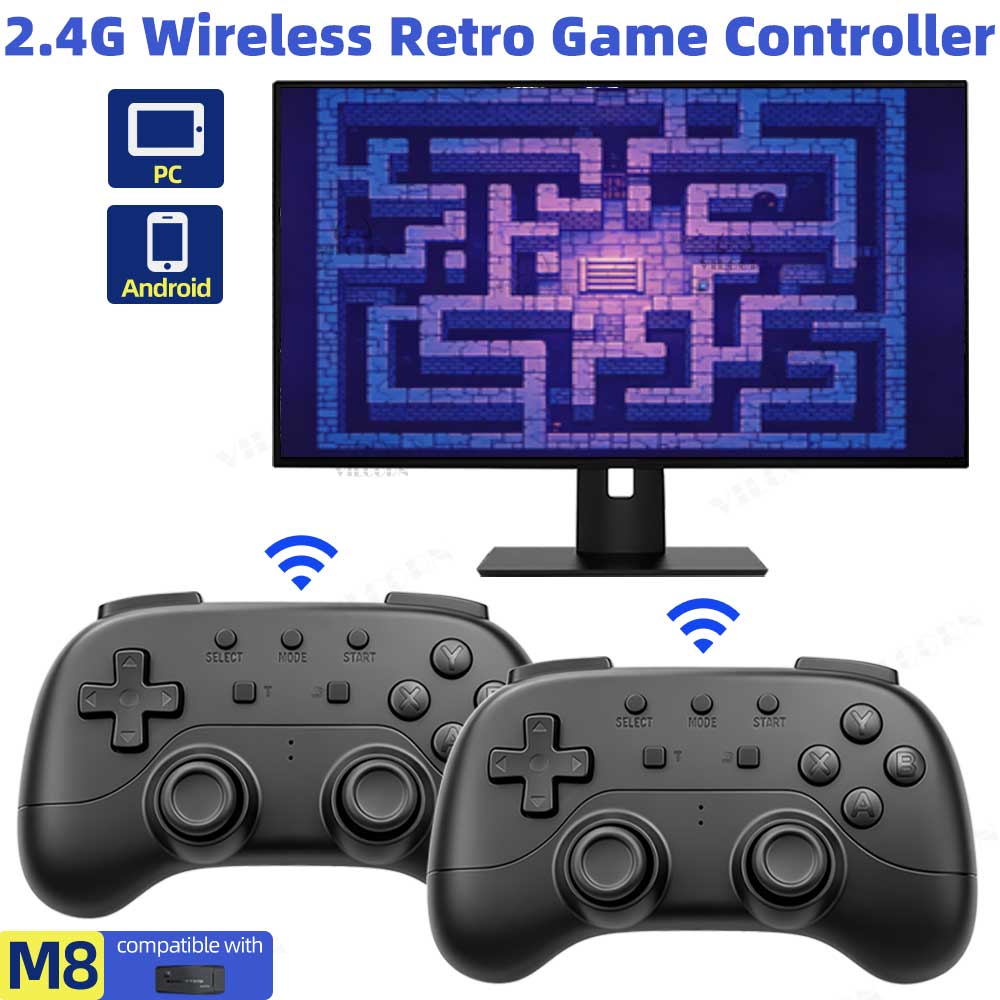 2.4G Kabelloser Gamepad Ohne V – Retro Gaming Emulator Pc Bewertung und Preis