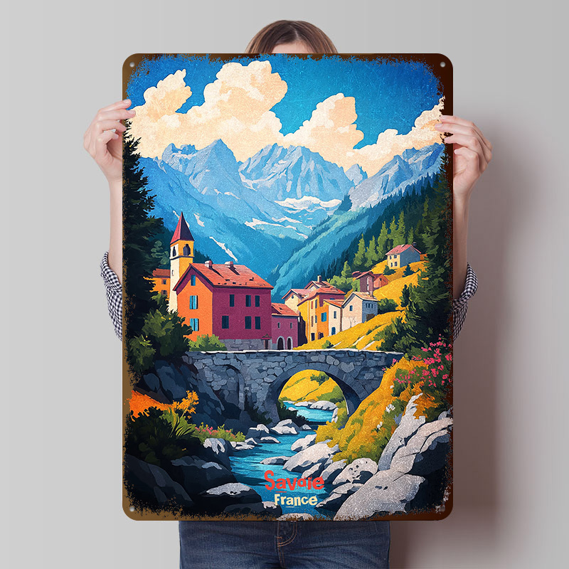 Savoie Frankreich Kunst-Blechp – Retro Gaming France Bewertung und Preis