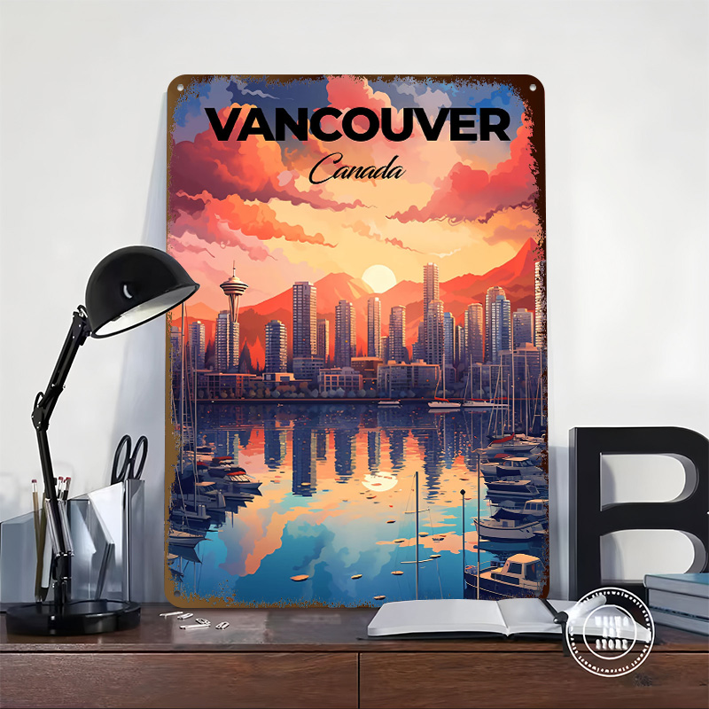 Vancouver Reise-Poster, Bedruc – Retro Gaming Vancouver Bewertung und Preis