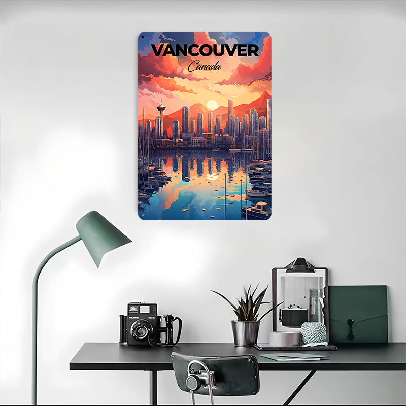 Vancouver Reise-Poster, Bedruc – Retro Gaming Vancouver Bewertung und Preis