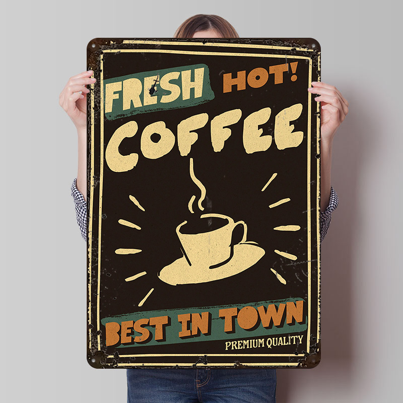 Kaffeehaus Vintage-Poster Indi – Retro Gaming Shops Bewertung und Preis