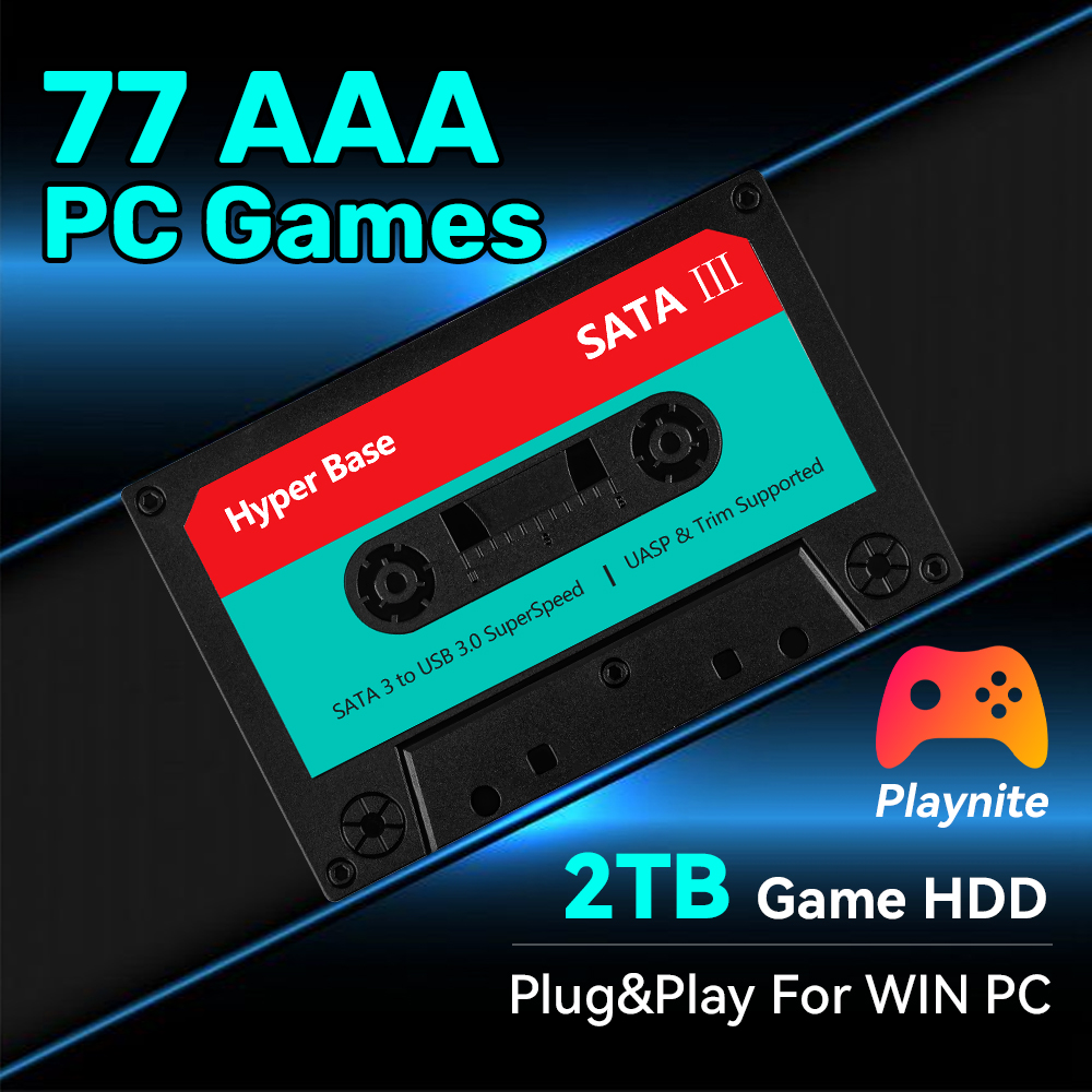 2TB Spiele-Festplatte mit 77 P – Retro Gaming Hdd Bewertung und Preis